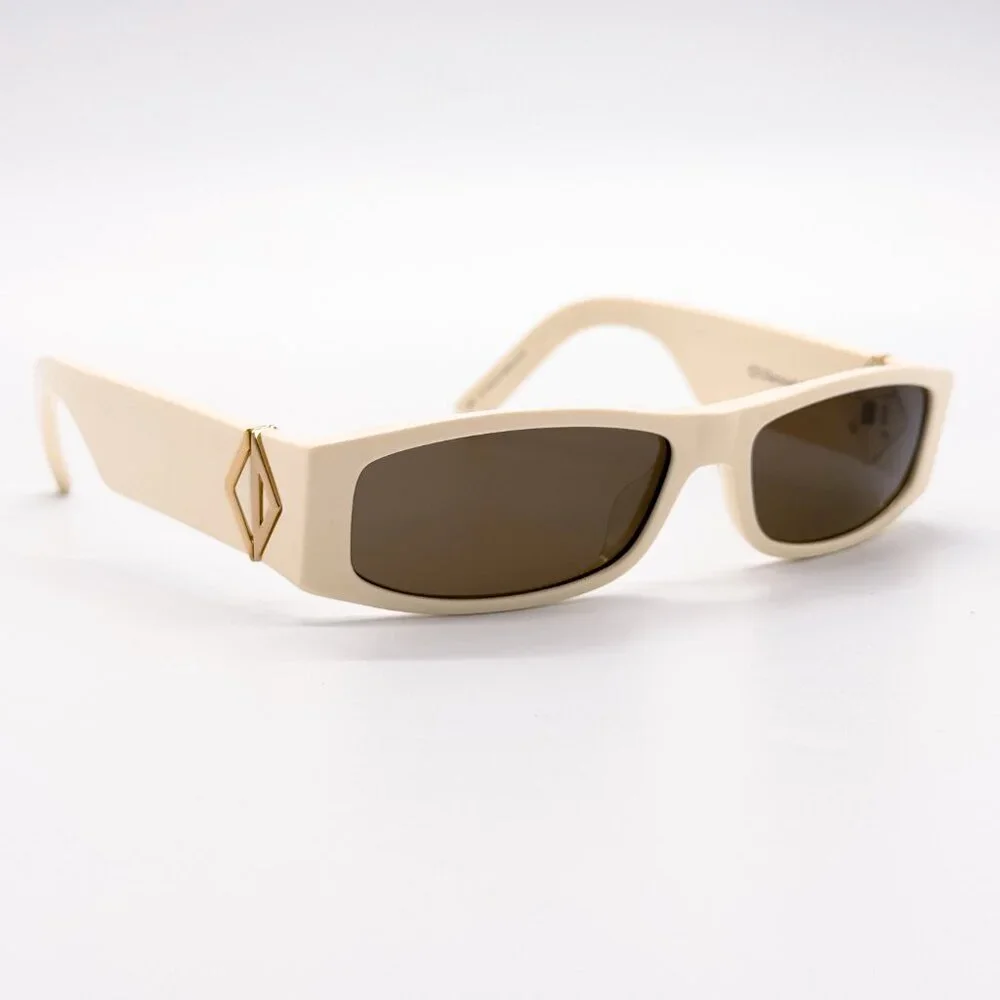 NEW DIOR CD DIAMOND S1I 50F0 IVORY UNISEX SUNGLASSES CD DIAMOND S1I 50F